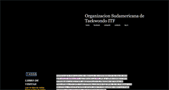 Desktop Screenshot of organizacionsudamericana-taekwondo.blogspot.com