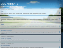 Tablet Screenshot of jussara-meioambiente.blogspot.com