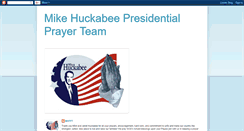 Desktop Screenshot of huckprayer.blogspot.com