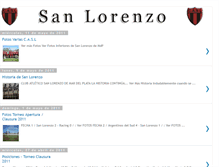 Tablet Screenshot of clubsanlorenzomardelplata.blogspot.com