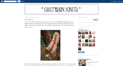 Desktop Screenshot of elletrainknits.blogspot.com
