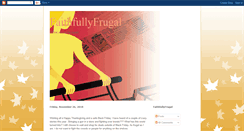 Desktop Screenshot of faitfullyfrugal.blogspot.com