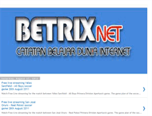 Tablet Screenshot of betrixnet.blogspot.com