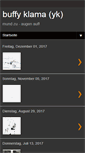 Mobile Screenshot of buffyklama.blogspot.com