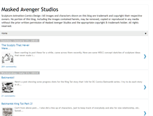 Tablet Screenshot of maskedavengerstudios.blogspot.com