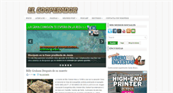 Desktop Screenshot of elcooperador.blogspot.com