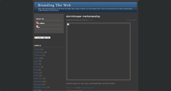 Desktop Screenshot of brandingtheweb.blogspot.com