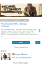 Mobile Screenshot of michaeloconnormusic.blogspot.com