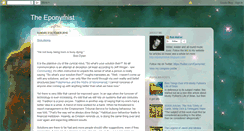 Desktop Screenshot of eponymistuk.blogspot.com