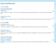 Tablet Screenshot of ikeaheadboards.blogspot.com