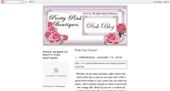 Desktop Screenshot of prettypinkboutiques.blogspot.com