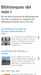 Mobile Screenshot of bibliotequesdelmon.blogspot.com