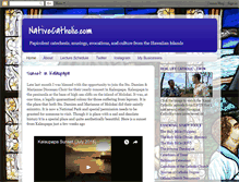 Tablet Screenshot of nativecatholic.blogspot.com