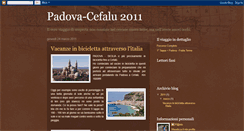 Desktop Screenshot of padova-cefalu2011.blogspot.com