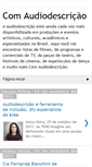 Mobile Screenshot of comaudiodescricao.blogspot.com