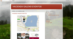Desktop Screenshot of haciendagaleno.blogspot.com