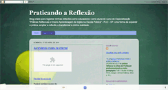 Desktop Screenshot of educadorareflexiva.blogspot.com