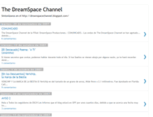 Tablet Screenshot of dreamspacechannel.blogspot.com