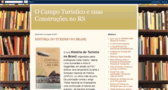 Desktop Screenshot of historiadoturismobrasil.blogspot.com