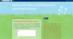 Desktop Screenshot of networkingfortranslators.blogspot.com