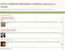 Tablet Screenshot of holygardensmemorial.blogspot.com