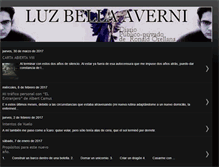 Tablet Screenshot of luzbellaverni.blogspot.com