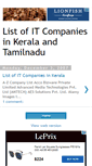 Mobile Screenshot of listofitcompanies.blogspot.com