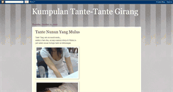 Desktop Screenshot of gudang-tante.blogspot.com