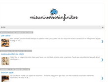 Tablet Screenshot of misuniversosinfinitos-marta.blogspot.com