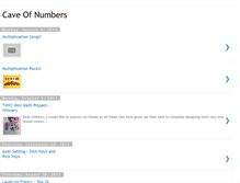 Tablet Screenshot of caveofnumber.blogspot.com