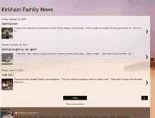 Tablet Screenshot of kirkhamfamilynews.blogspot.com