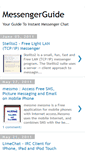 Mobile Screenshot of messengerguide.blogspot.com