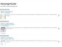 Tablet Screenshot of messengerguide.blogspot.com