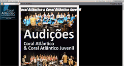 Desktop Screenshot of coralatlantico.blogspot.com