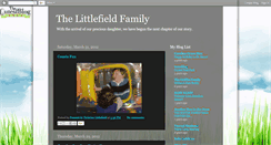 Desktop Screenshot of lalittlefieldfamily.blogspot.com