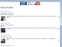 Tablet Screenshot of nobelprofile.blogspot.com