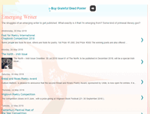 Tablet Screenshot of emergingwriter.blogspot.com
