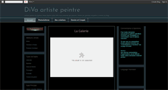 Desktop Screenshot of diva-artistepeintre.blogspot.com