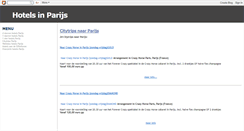 Desktop Screenshot of hotels-in-parijs.blogspot.com