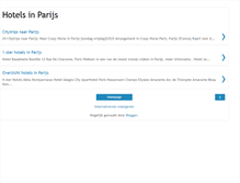 Tablet Screenshot of hotels-in-parijs.blogspot.com
