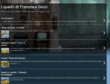 Tablet Screenshot of francescoguzzipainter.blogspot.com