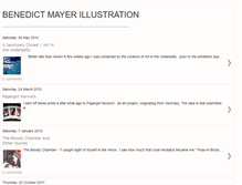 Tablet Screenshot of benedictmayer.blogspot.com