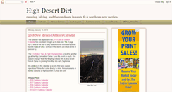 Desktop Screenshot of highdesertdirt.blogspot.com