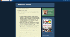 Desktop Screenshot of emmasadventuresinafrica.blogspot.com