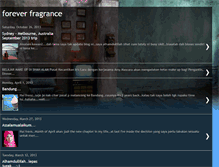 Tablet Screenshot of foreverfragrance.blogspot.com