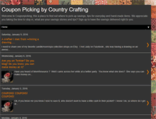 Tablet Screenshot of couponpicking.blogspot.com