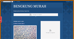 Desktop Screenshot of bengkungmurah.blogspot.com