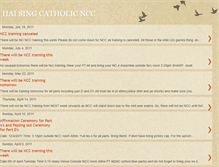 Tablet Screenshot of haisingcatholic-ncc.blogspot.com