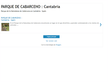 Tablet Screenshot of parquecabarceno.blogspot.com