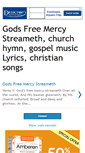 Mobile Screenshot of godsfreemercystreameth.blogspot.com